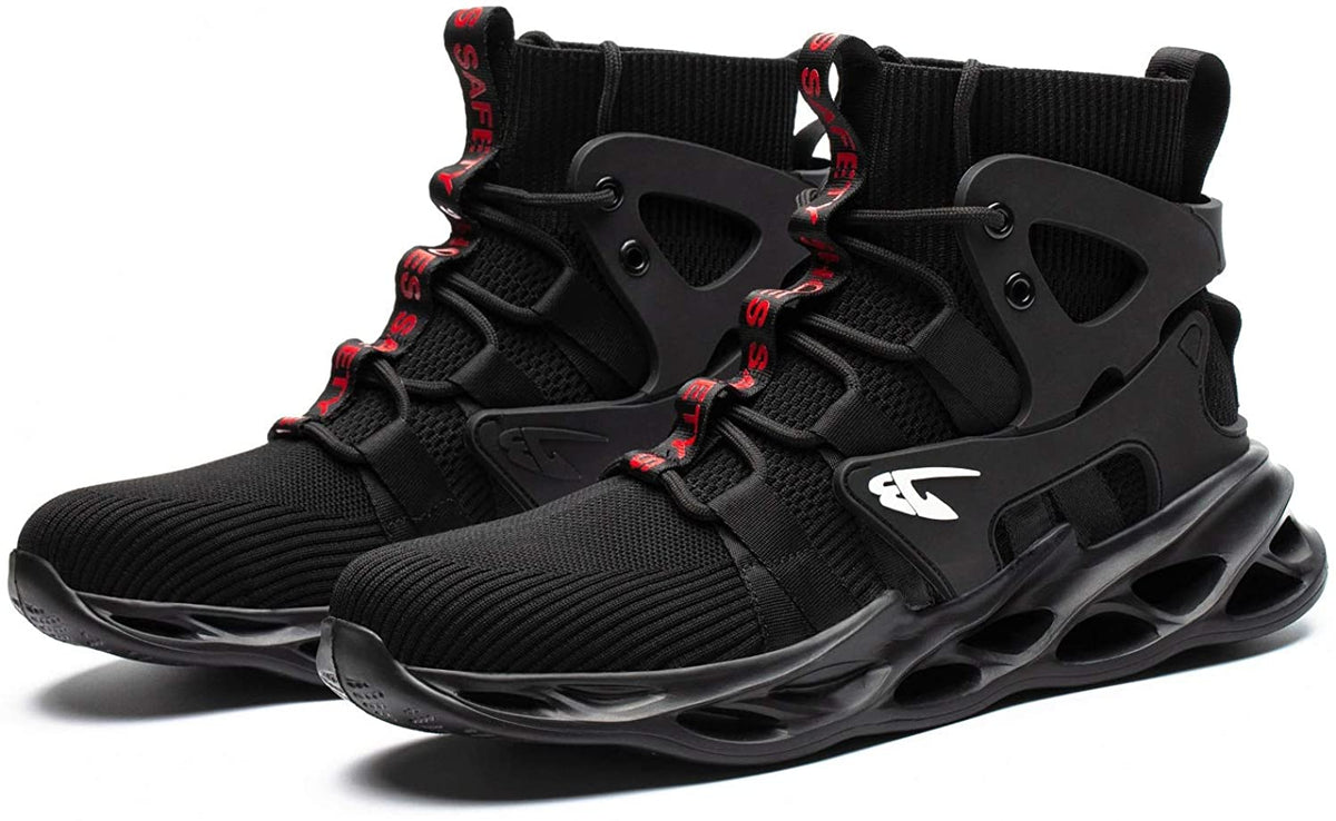 Lightweight and breathable safety shoes