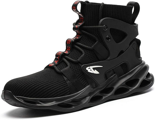 Lightweight and breathable safety shoes