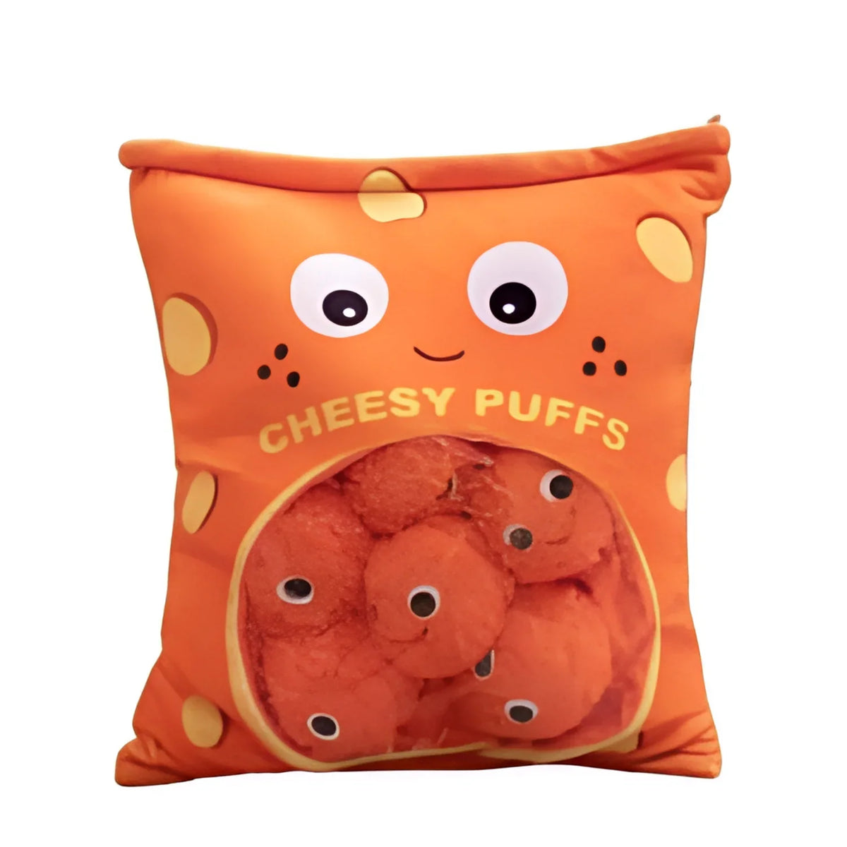 Cheesy-puffs pillow Bag of plush toys for children