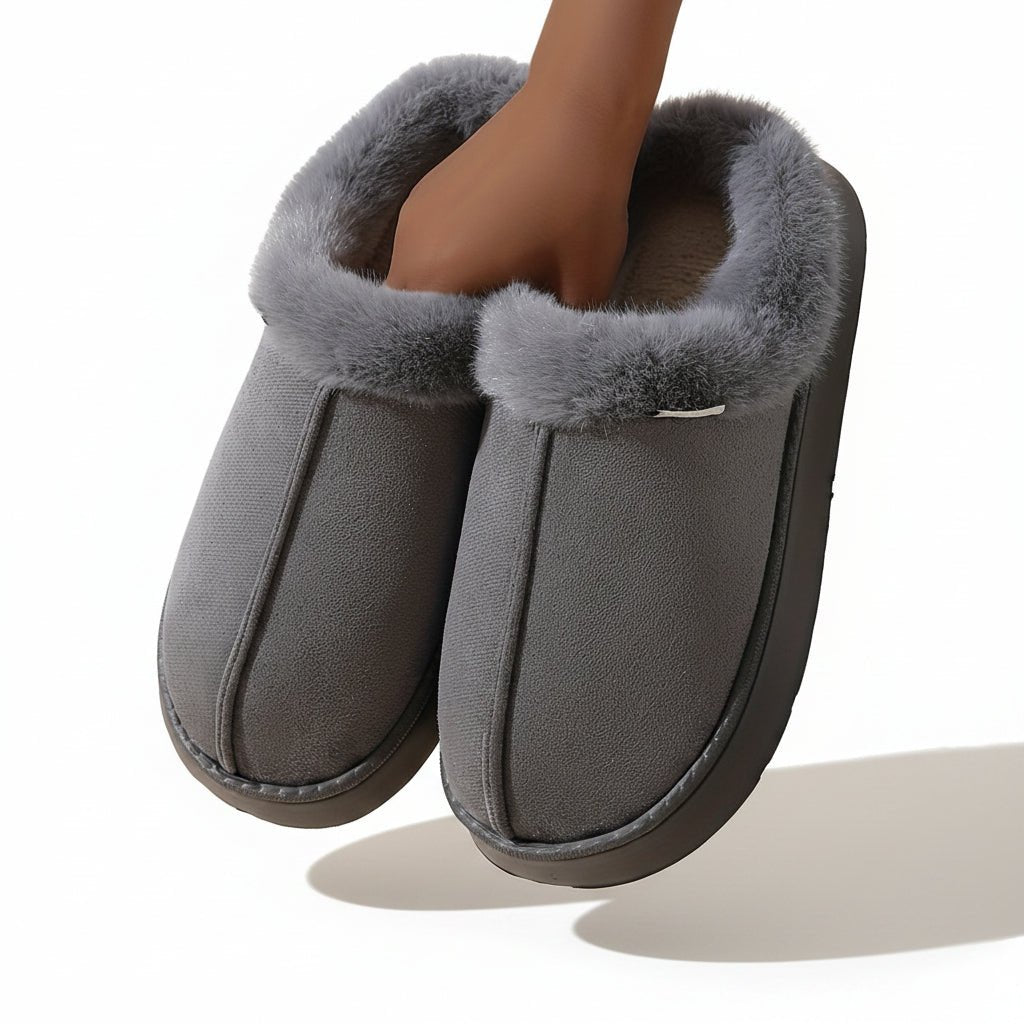 Orthopaedic Warm Plush Slippers for Women - Cosy Winter Warmth & Support