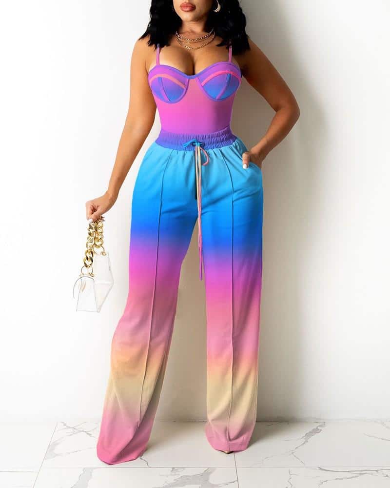 Women’s Sleeveless Casual Set