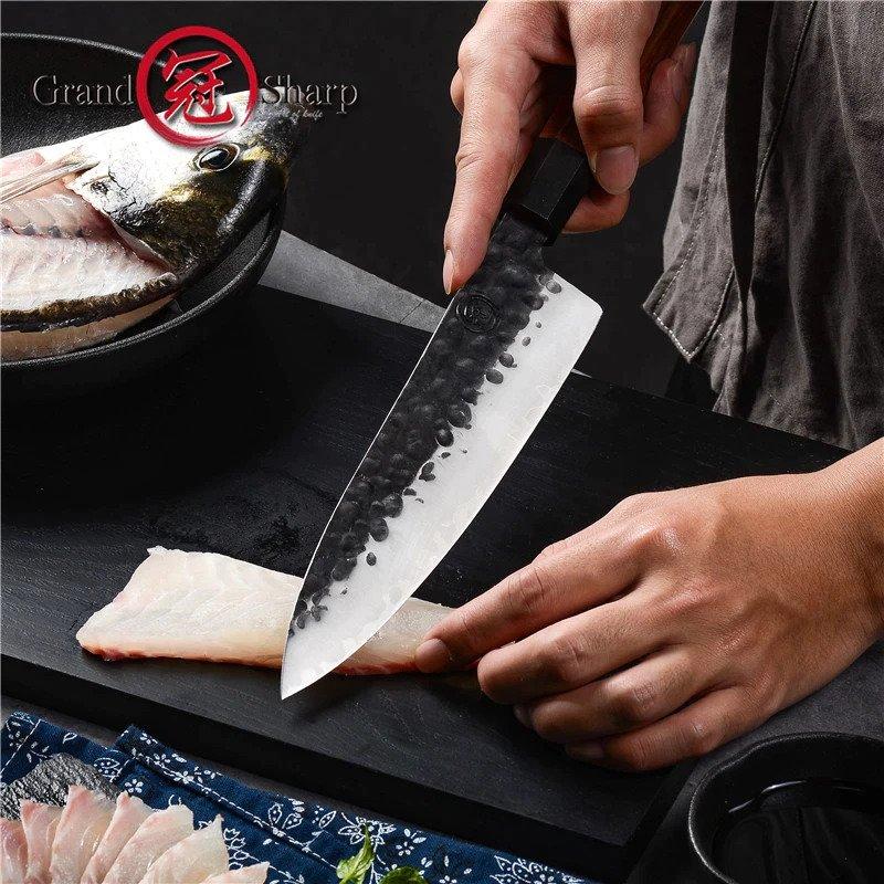 Japanese steel kitchen knives – grand sharp