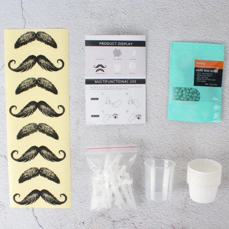 Hair removal wax for the nose