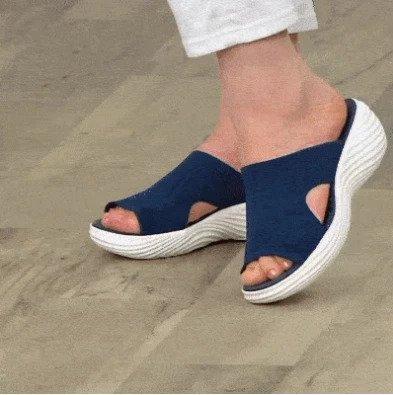 Stretch Orthotic Slide Sandals