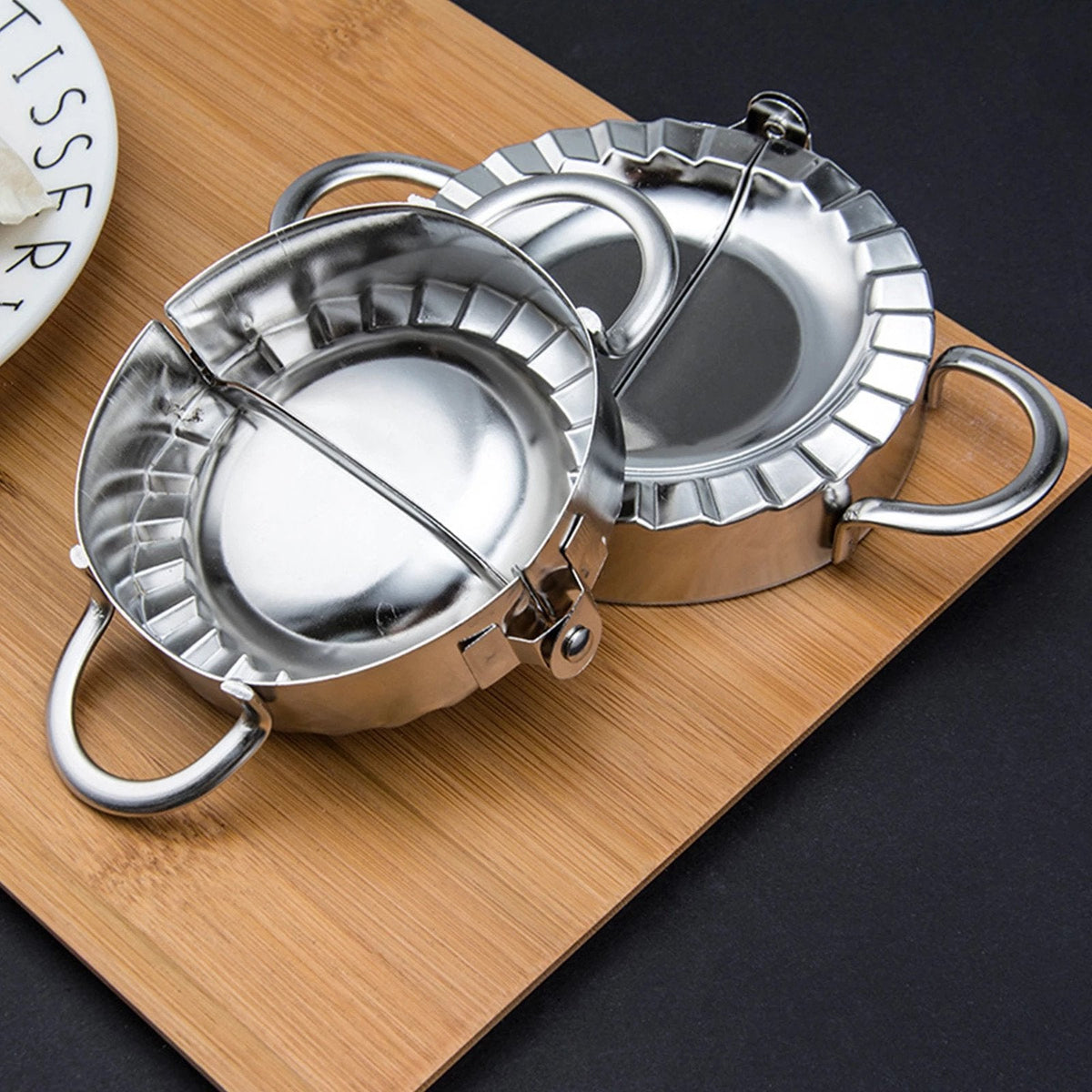 Half-moon ravioli mold