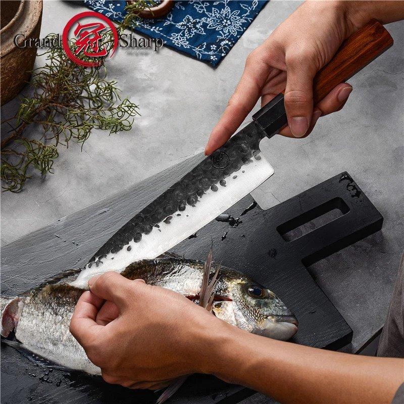 Japanese steel kitchen knives – grand sharp