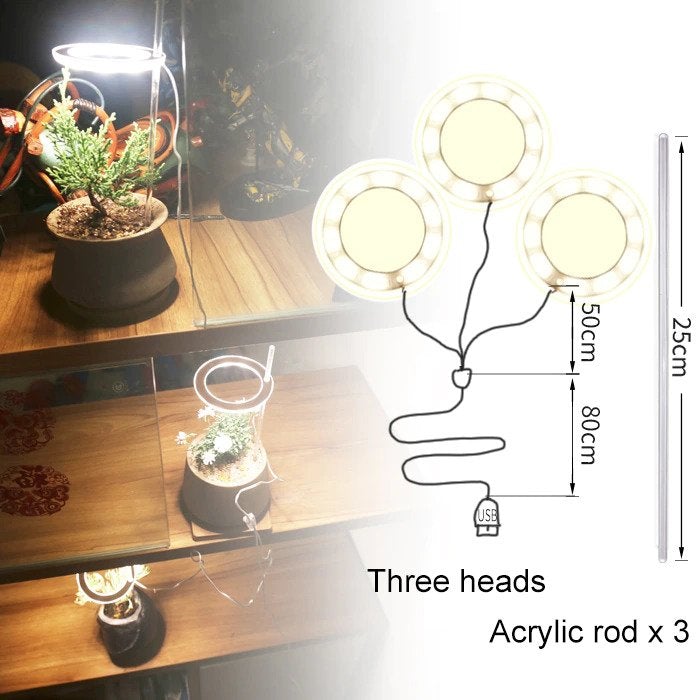 Three Ring Led Grow Light