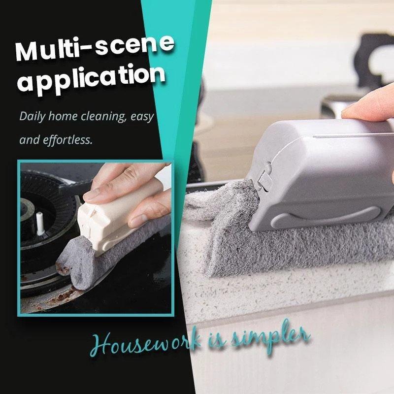 Magic brush for cleaning windows