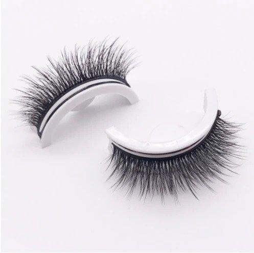 Reusable natural false eyelashes
