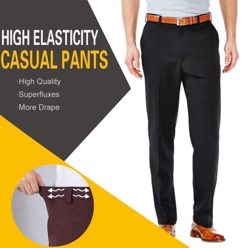 Classic Stretch Pants for Men