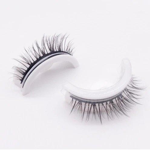 Reusable natural false eyelashes