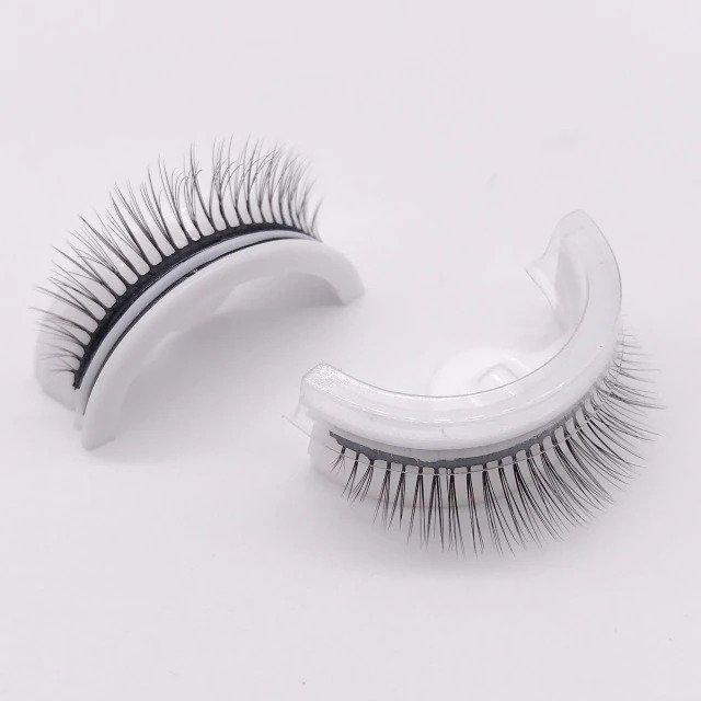 Reusable natural false eyelashes