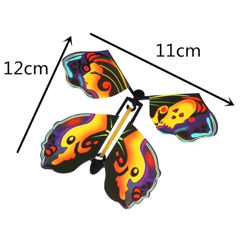 Magic flying butterfly