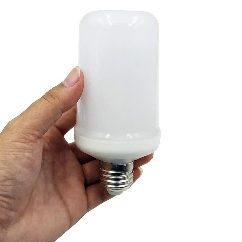 Flame effect led decorative bulb