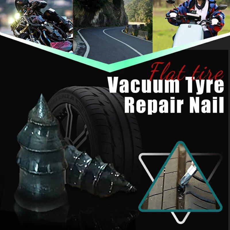 Rubber nails for tire repair