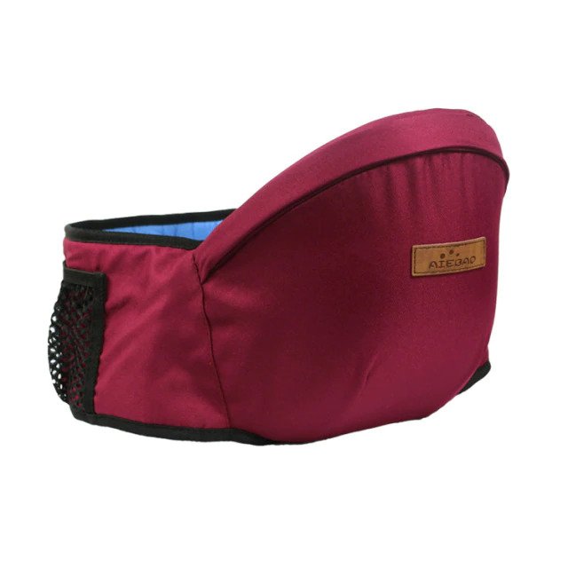 Baby carrier at the waist