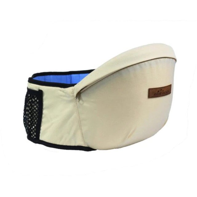 Baby carrier at the waist