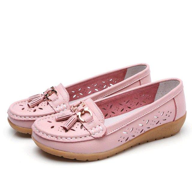 Summer moccasins for women