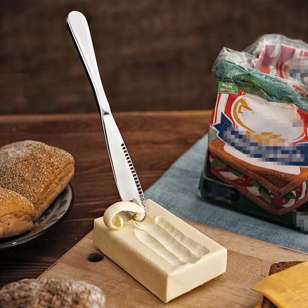 Multipurpose butter knife