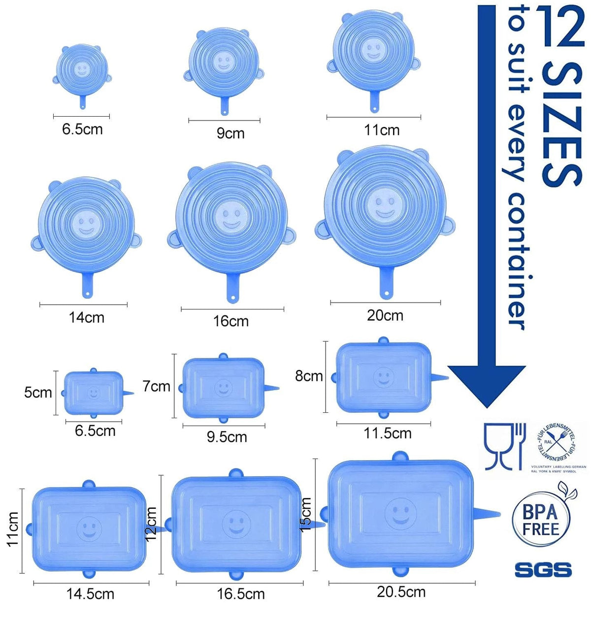 Reusable silicone cover