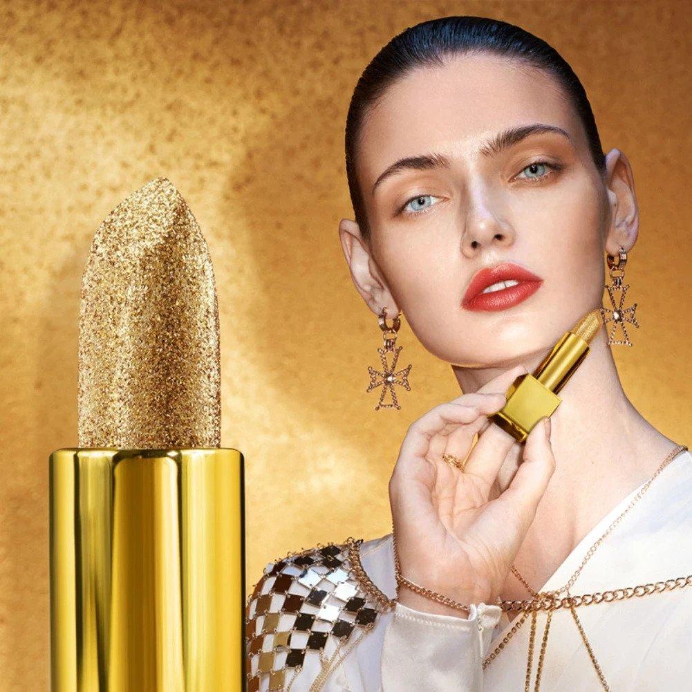 Glitter lipstick
