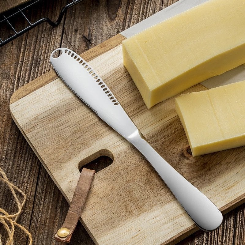 Multipurpose butter knife