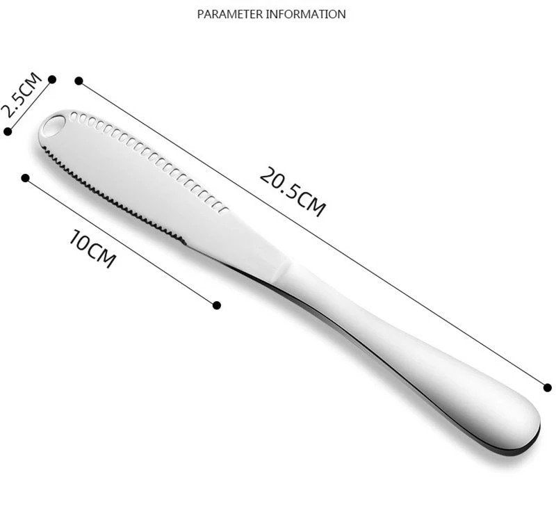 Multipurpose butter knife