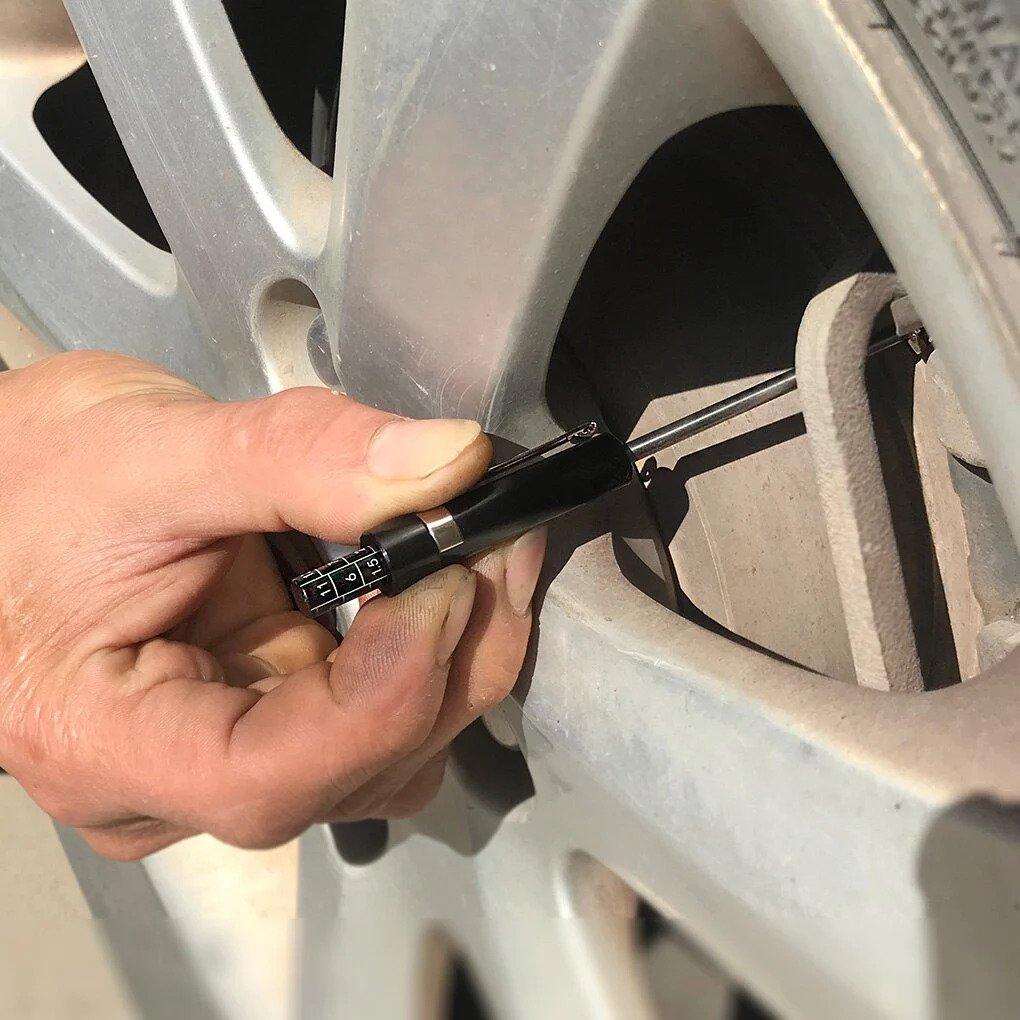 Car brake pad tester