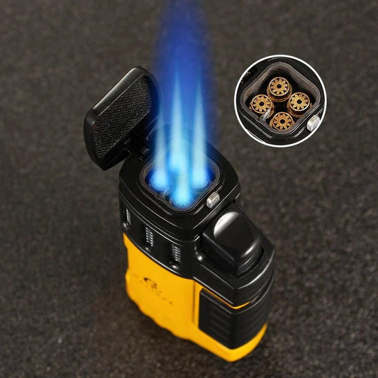 Windproof plastic lighter for cigars- galiner