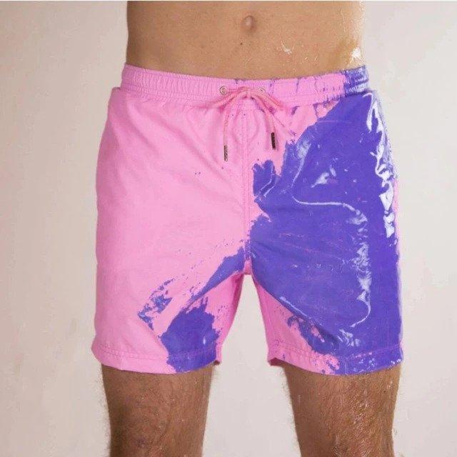 Responsive aqua shorts for men