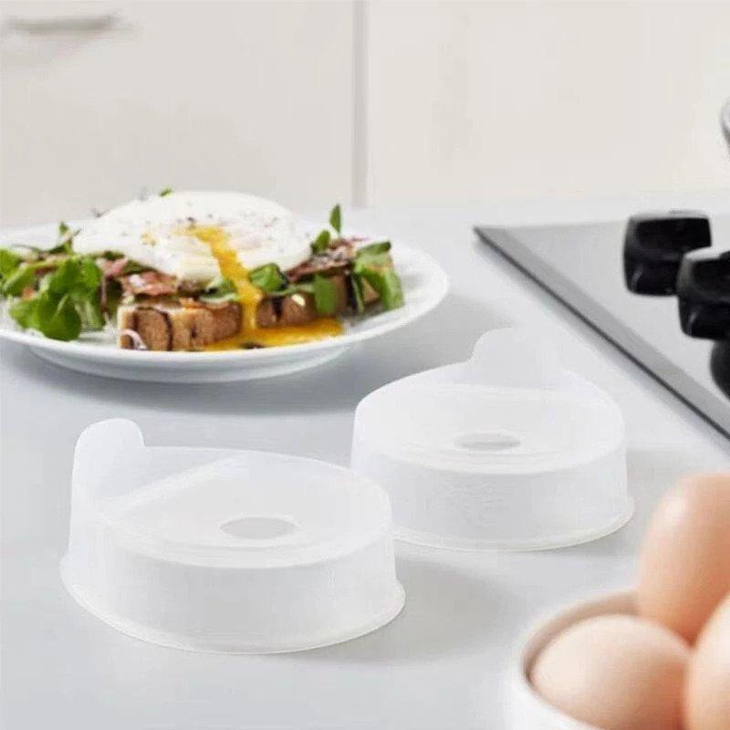Round silicone mold for pancakes, eggs