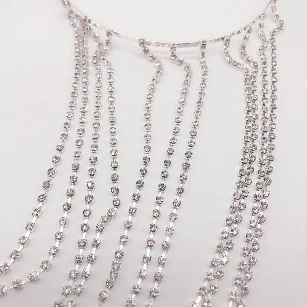 Rhinestone jewelry headband – crystal hairstyle