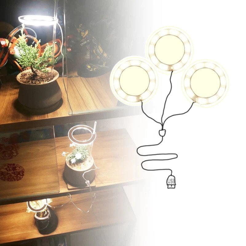 Three Ring Led Grow Light