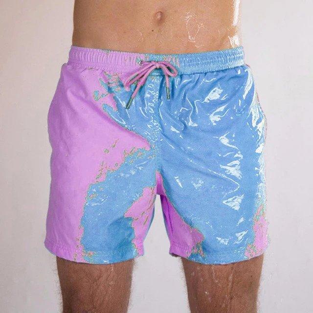 Responsive aqua shorts for men