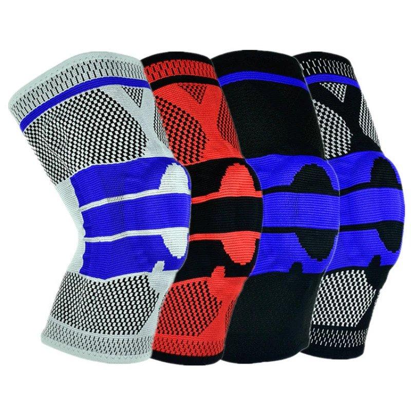 Protective silicone knee pads