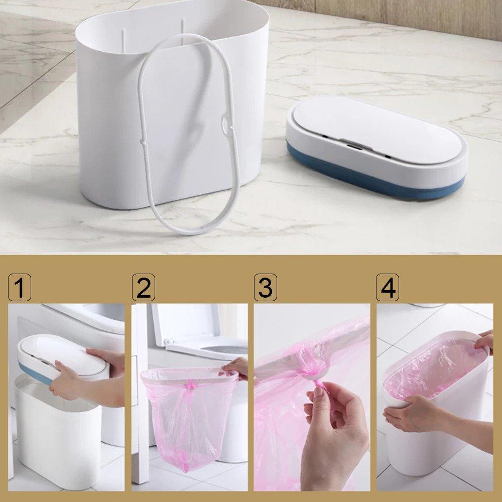 Automatic Electronic Trash Can for Home