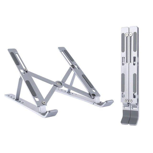 Adjustable laptop stand to change the height of your pc