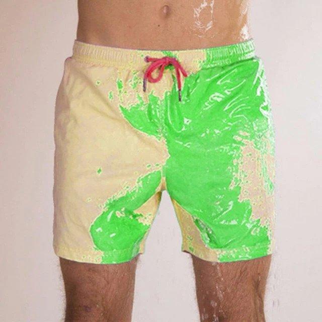 Responsive aqua shorts for men