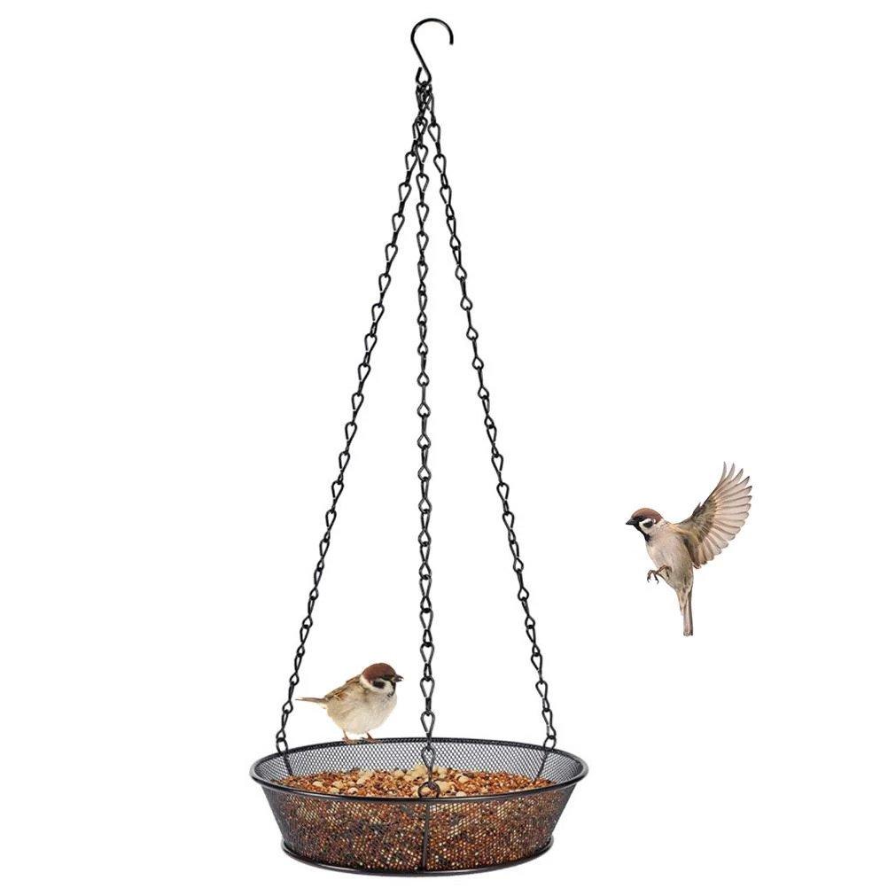 Hanging bird feeder