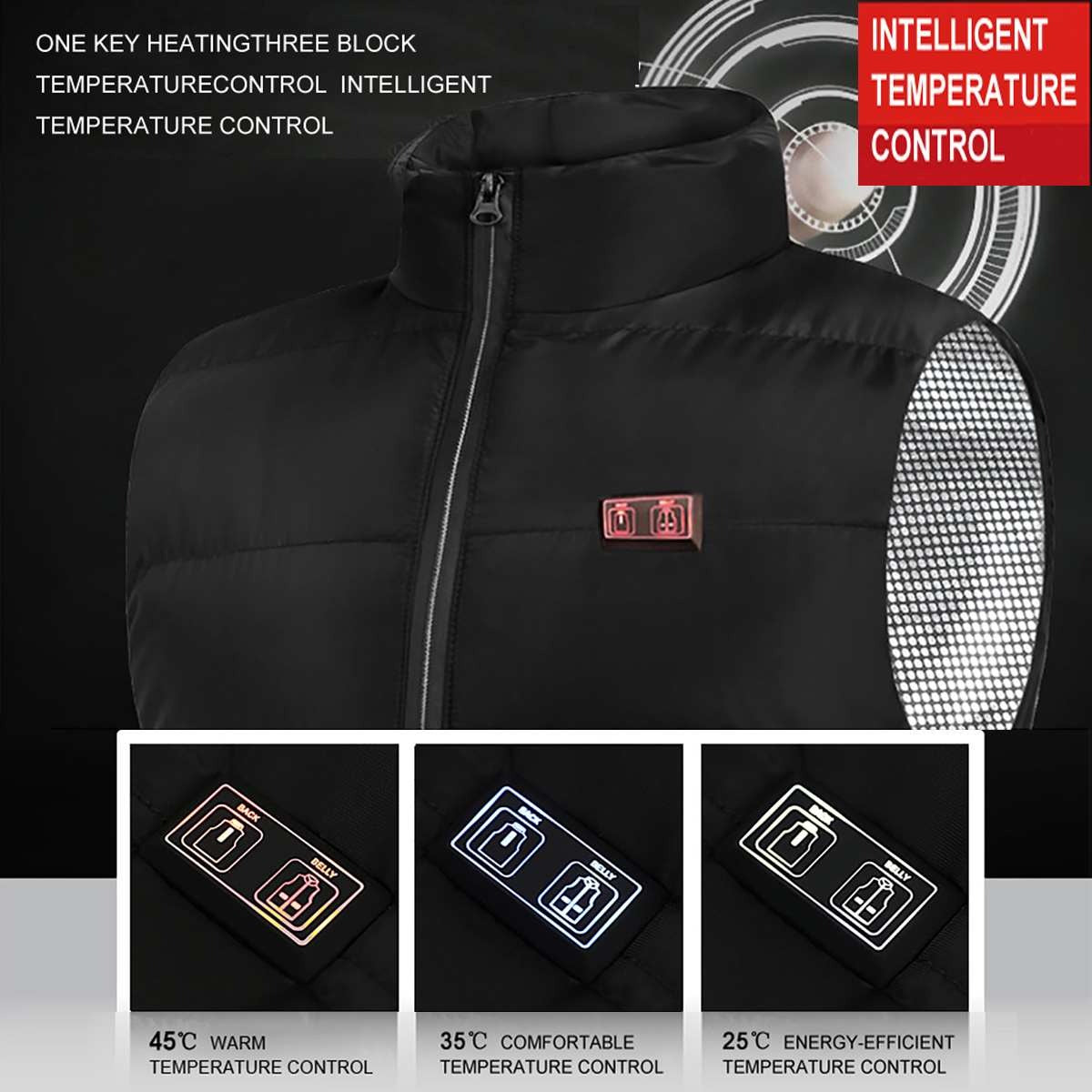 New unisex heated vest