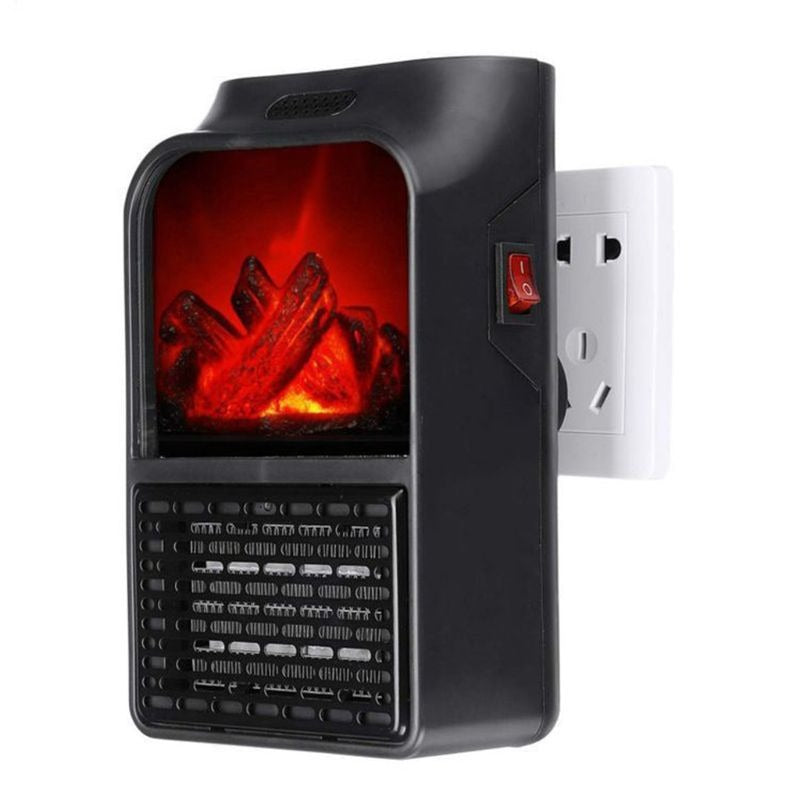 900W Mini Portable Electric Flame Heater