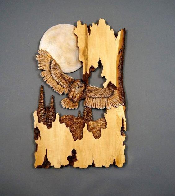 Animal wall sculpture reproduction