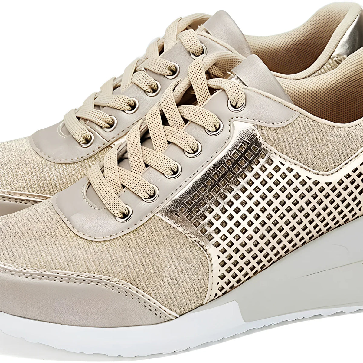 High Heeld Wedge Sneakers For Women