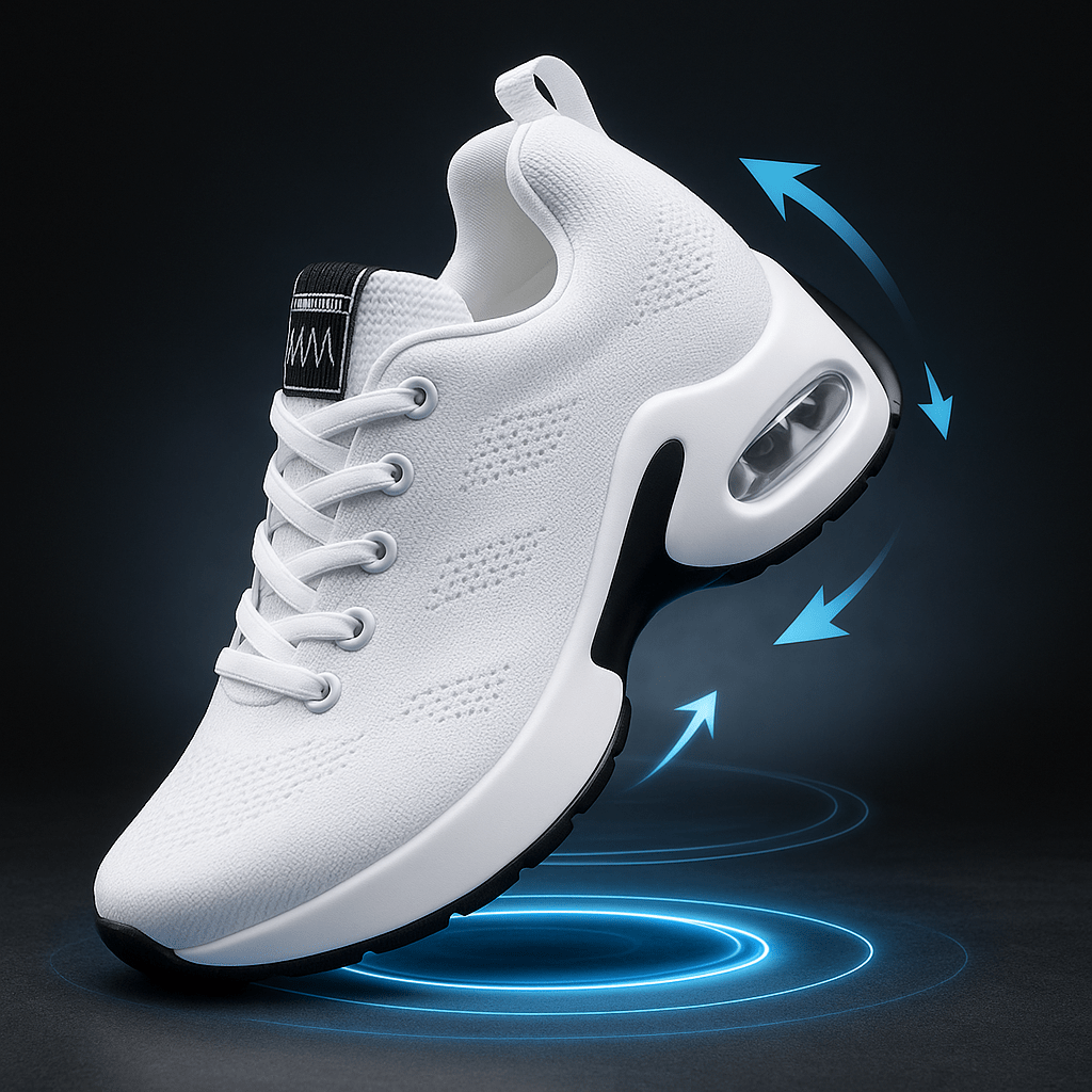 Orthopaedic Comfort Walking Shoes for Women - Classic Style & Arch Support