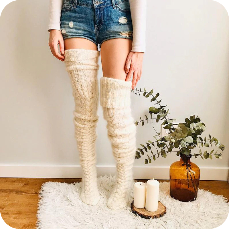 Comfiest Thigh High Socks