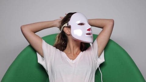 Glokore Photonic LED Facial Mask, 7 Colors, Skin Rejuvenation, Acne Treatment