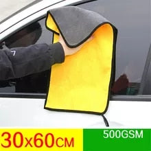Absorb water and wipe car towels