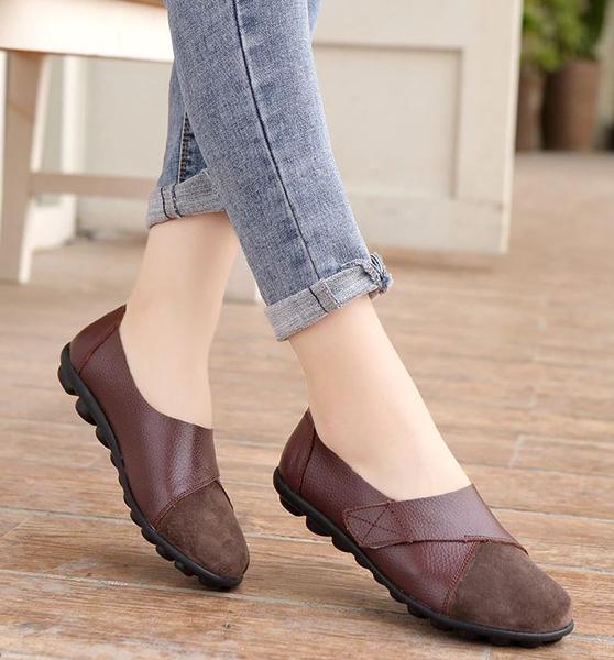 Orthopedic Leather Moccasins