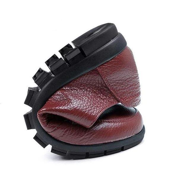 Orthopedic Leather Moccasins