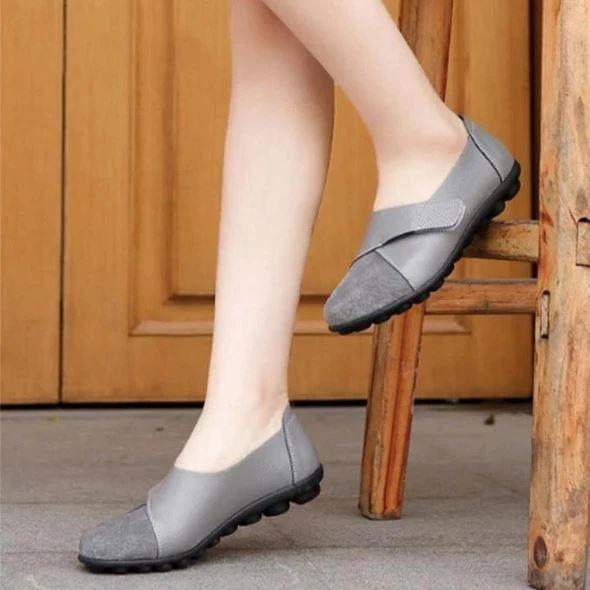 Orthopedic Leather Moccasins
